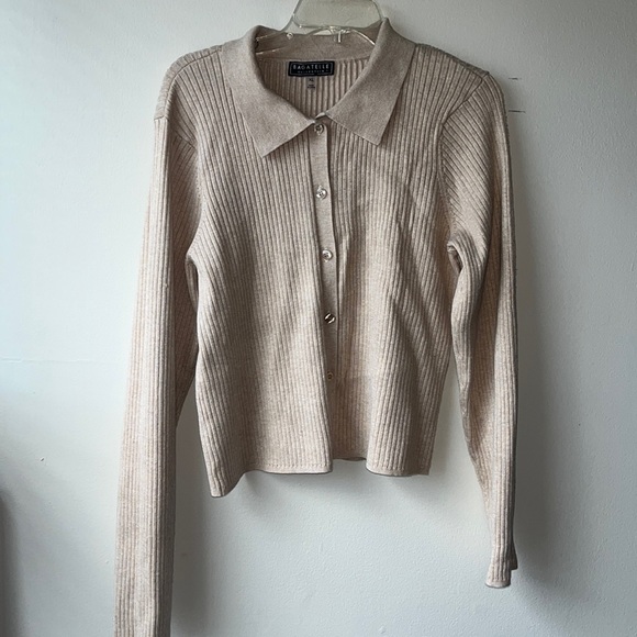 bagatelle Sweaters - bagatelle collection beige sweater